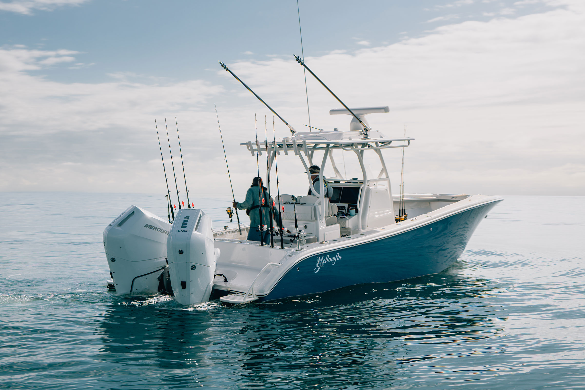 Yellowfin 32 offshore with Mercury v10 425hp Verado power package