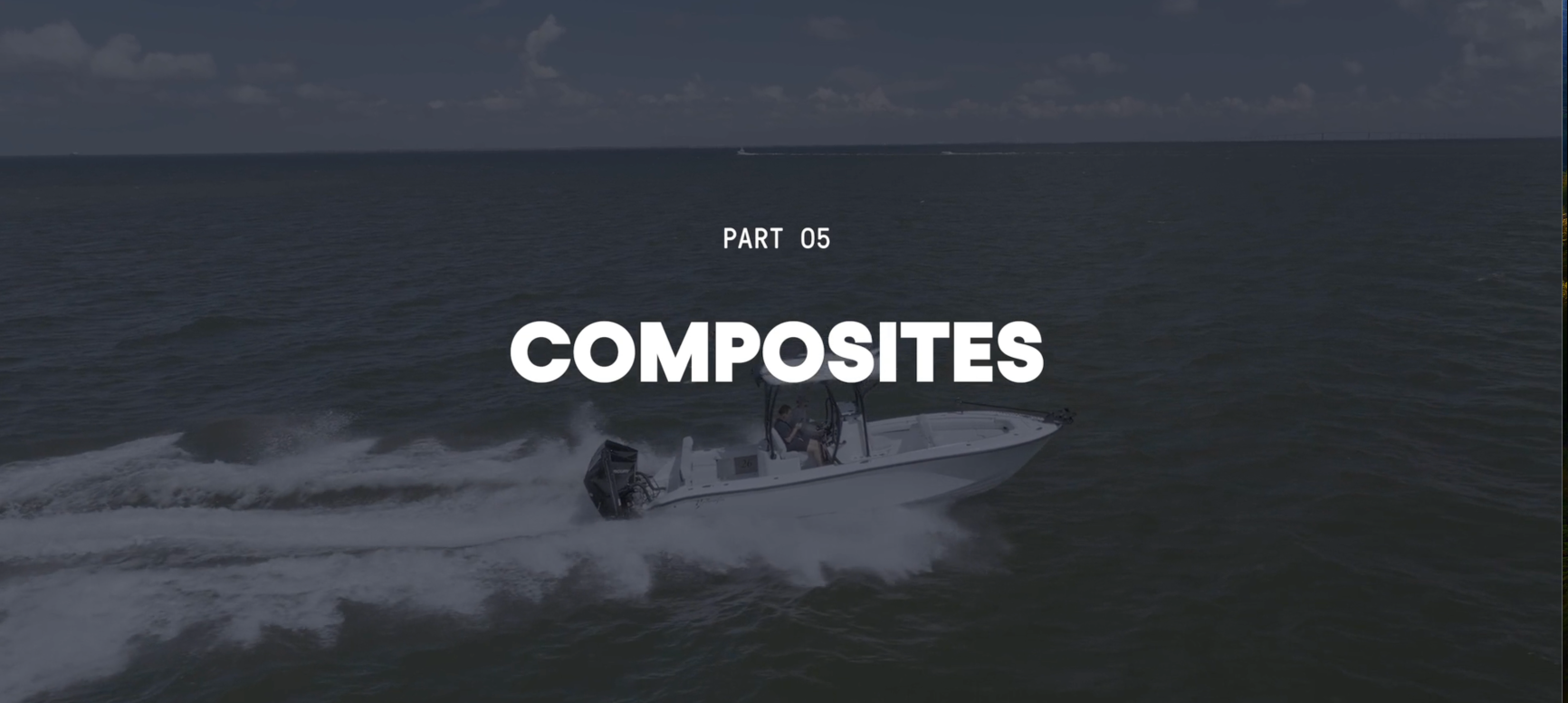 title screen of YouTube video about composite materials