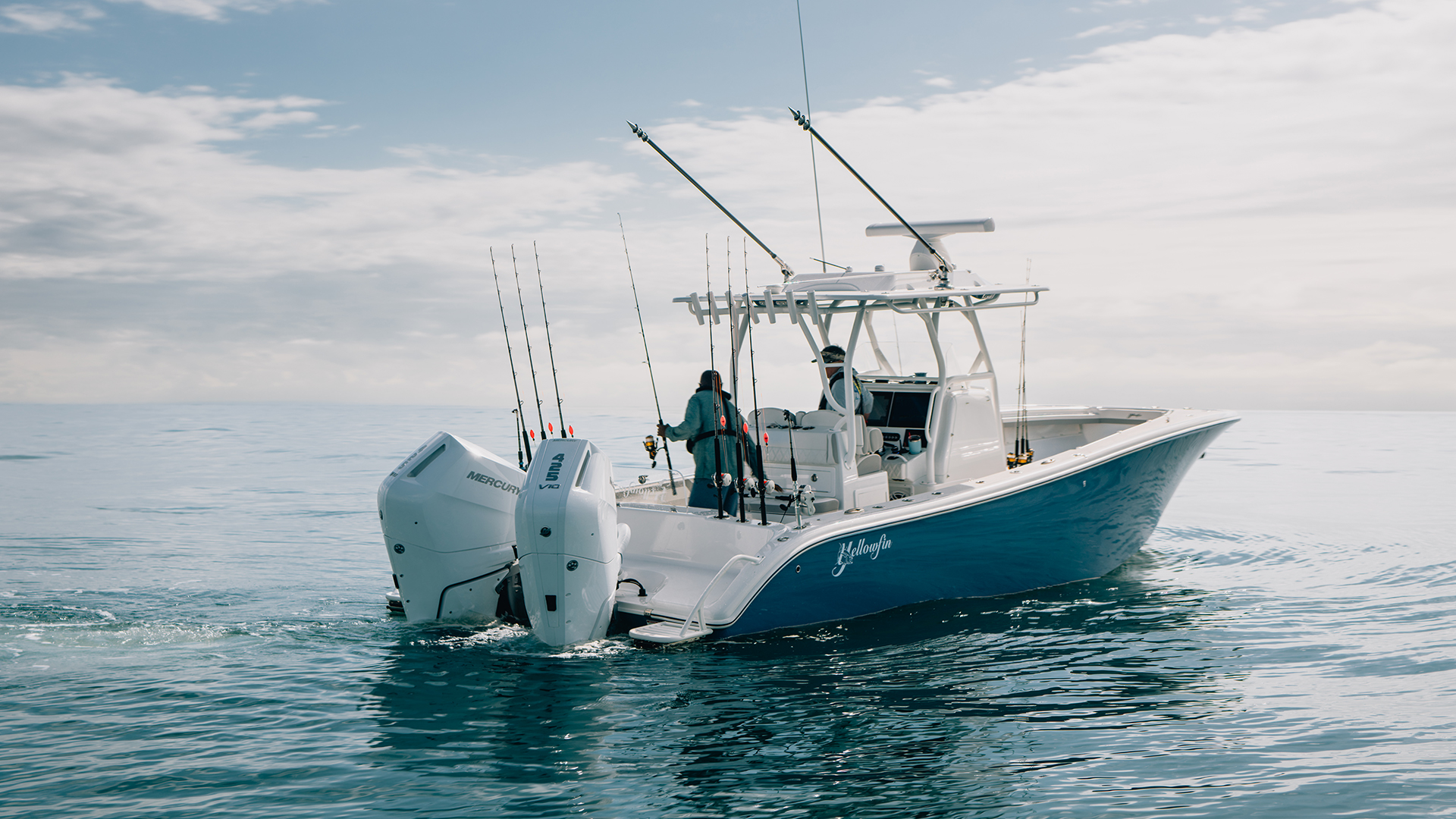 Yellowfin 32 offshore with 425hp v10 Mercurys