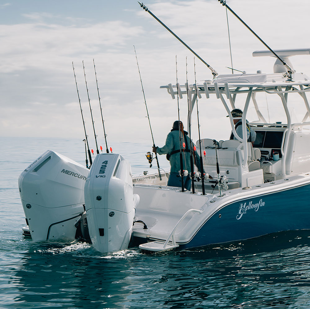 Yellowfin 32 offshore with Mercury v10 425hp Verado power package